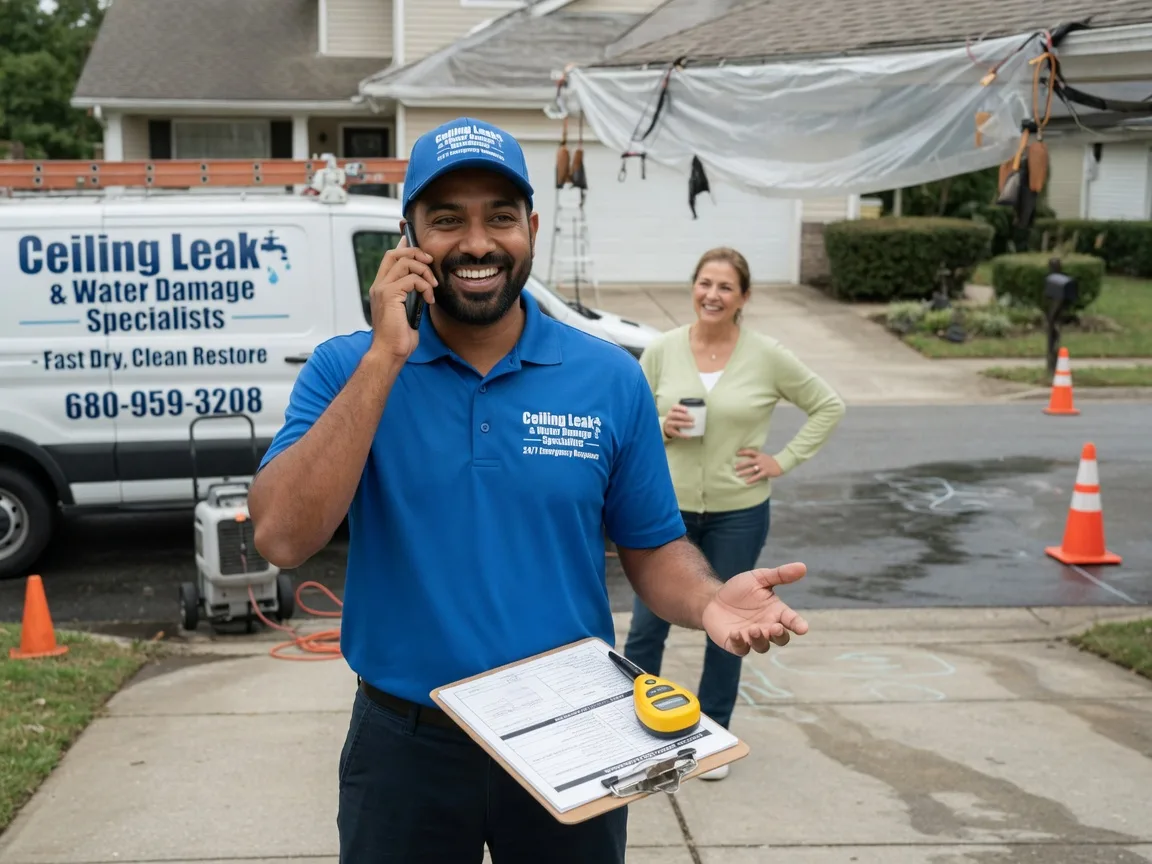 Ceiling Leak Cleanup West Kingston, RI FAQs